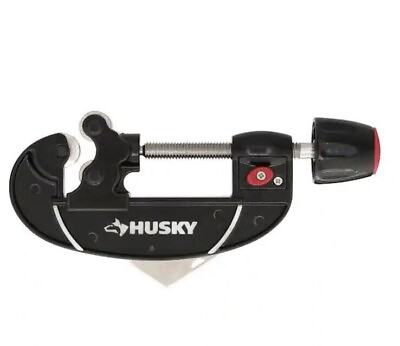 #ad Husky 2 1 8 In. Capacity Quick Release Tubing Pipe Cutter $23.99