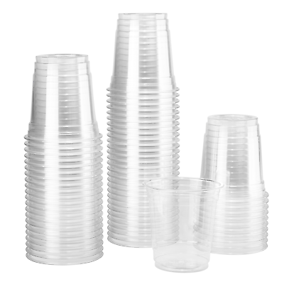 #ad Karat 8oz PET Plastic Cold Cups 78mm 1000 ct C KC8 $75.75