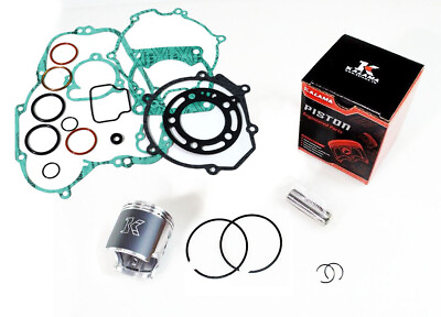 #ad For Kawasaki KX100 KX 100 98 13 Racing Piston amp; Piston Ring kit w Engine Gasket $42.27