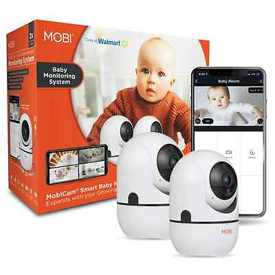 #ad MOBI Wireless Baby Camera with 2 Way Audio MobiCam Monitoring System Brand New $35.00