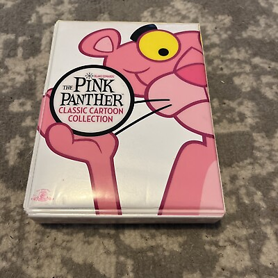 #ad Pink Panther Classic Cartoon Collection DVD 2009 5 Disc Animated Kids Show $25.49
