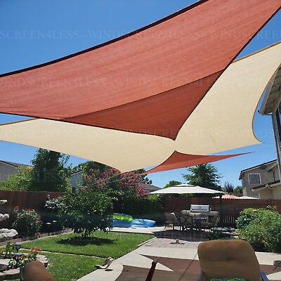 #ad #ad Sun Shade Sail UV Rectangle Canopy Awning Cover for Outdoor Patio Pool Garden $174.99