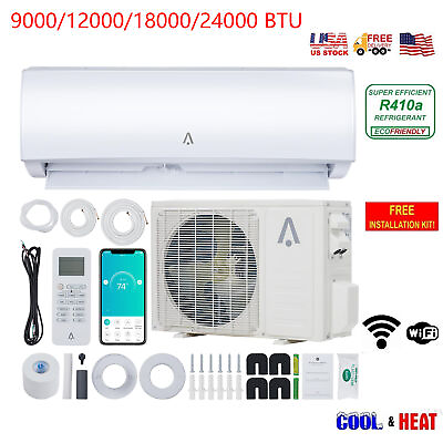 #ad #ad 9000 12000 18000 24000 BTU Mini Split Air Conditioner Heat Pump Ductless 23 Seer $899.99