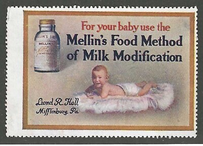 #ad For Your Baby Use the Mellin#x27;s Food Method of Milk Modification Poster Stamp $15.00