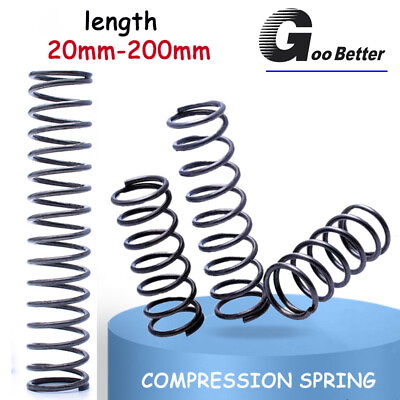 #ad #ad Y Type Spring: Wire 3mm x L 20 200mm Stainless Steel Pressure Coil Springs $47.91