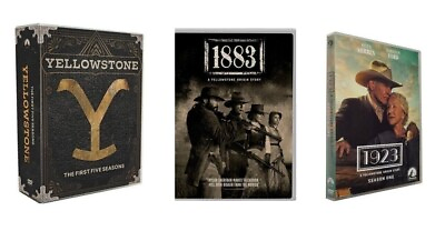 #ad #ad Yellowstone The Complete Seasons 1234 5 Season 1883 1923 DVD Region 1 $61.19