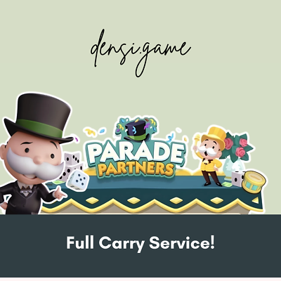 #ad 🎊 Parade Partner Event 🎩 Monopoly Go ⚡️Full Carry⚡️ $10.00
