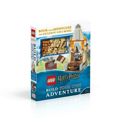 #ad Build Own Adventure Lego Harry Potter Minifigure 2 in 1 Model Book 101 Bricks $21.00