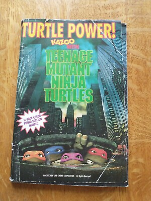 #ad #ad Turtle Power Kazoo With Teenage Mutant Ninja Turtles Songbook NO KAZOOS OR TAPE $5.36