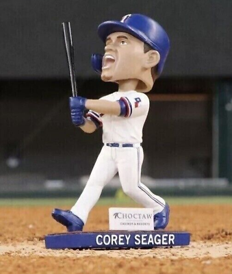 #ad Texas Rangers Corey Seager 2023 World Series MVP Bobblehead SGA 4 24 24 hot $69.97