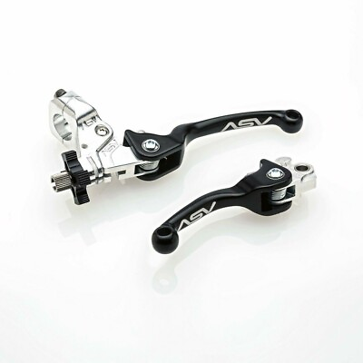 #ad ASV F2 Series Unbreakable Quad Clutch and Brake Lever Pair Pack # BCF2A306YSX $130.00