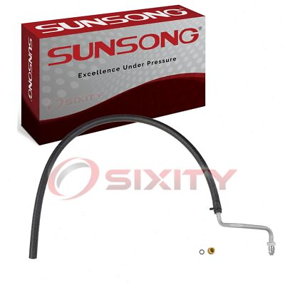 #ad Sunsong Power Steering Return Line Hose for 1986 1989 Dodge W100 Assembly hx $33.37