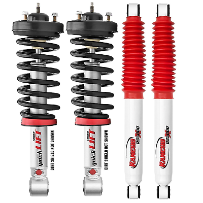 Rancho Front Quicklift Struts amp; RS5000X Rear Shocks For 09 13 Ford F 150 4WD #ad $578.80