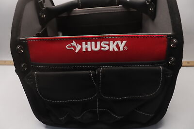 #ad Husky 15 Pocket Open Top Tool Bag 10quot; $24.49