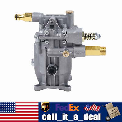 #ad 2700PSI 6.5HP Gas Power Cold Water Pressure Washer Brass Head Water Pump 2.5GPM $51.31