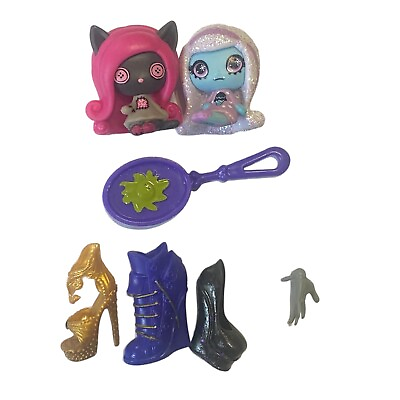 #ad Misc Lot Of Monster High Parts Mini Catty Noir Series 1 Replacement Pieces Shoes $11.27
