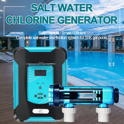 #ad OEM Salt Water Chlorinator 10 16 26 55k Gallon Self Cleaning For In Above Ground $499.99