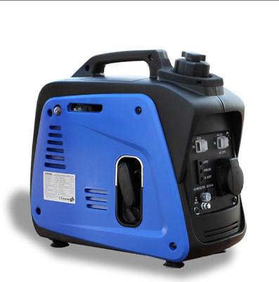 #ad 800W Portable Silent Camping Gasoline Power Inverter Generator Set 220V M $292.81