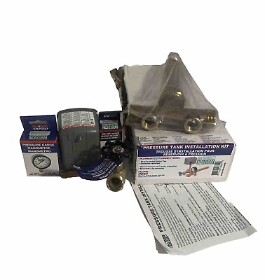#ad #ad PLUMBEEZE Pressure Tank Installation Kit PENL TPB10LU SD New Open Box $82.99
