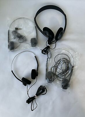 #ad 4 Retro Foam On Ear Headphones Lightweight Digital Stereo Headphone $25.00