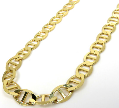 #ad 10K Yellow Gold Mariner Anchor Link Chain Necklace Real Solid 16quot; 30quot; $99.99