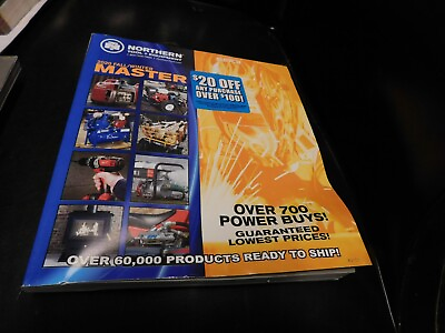 #ad #ad Northern Tool amp; Equipment Magazine Catalog 2020 Fall Winter Master $5.49