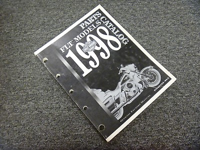 #ad 1998 Harley Davidson FLHR FLHRI Road King FLHRCI Road King Parts Catalog Manual $102.08