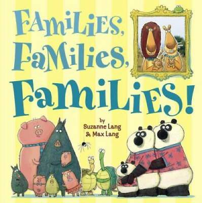 #ad Families Families Families Hardcover By Lang Suzanne GOOD $4.31