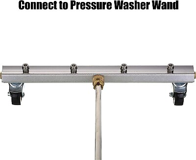 #ad Pressure Washer Undercarriage Cleaner under Car Wash with 45 Degree Angled Wand $34.99