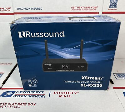 #ad #ad NEW Russound XStream X1 RX220 Wireless receiver built in amplifier SAME DAY $99.99