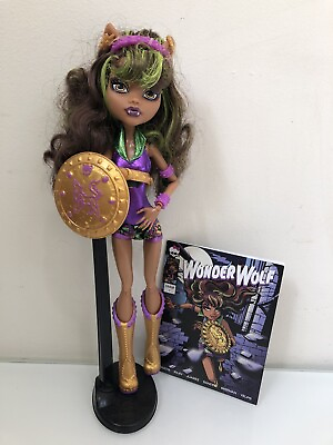 #ad Monster High Doll Power Ghouls Clawdeen Wolf Wonder Wolf amp; Accessories $59.98