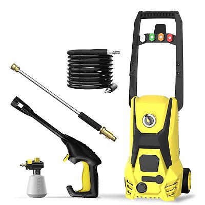 #ad Electric Pressure Washer 1200PSI Electric Power Washer 20FT Hose amp; Car Wash Kit $89.99