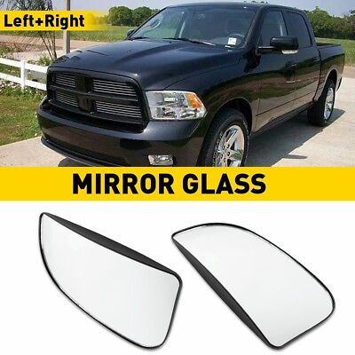 #ad Left  For Right Dodge Ram 1500 3500 2500 Tow Mirror Spotter lower Glass 2010 20 $16.14