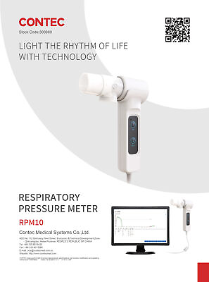 #ad portable respiratory RESPIRATORY PRESSURE METER free software RPM10 NEW $299.00