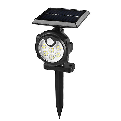 #ad 36LEDs Solar Powered Wall with Ground Stake Human Induction amp; I8C0 E6D7 $18.99