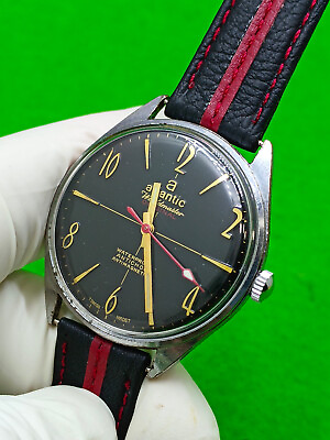 #ad #ad Atlantic Worldmaster Original watch 21 Jewels Mechanical Manual $155.00