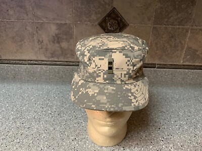 #ad USGI Patrol Cap Hat Size 7 1 8 ACU Digital Camo Army NSN: 8415 01 519 9116 w pin $9.99