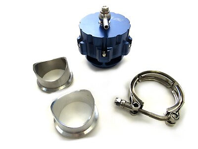 #ad Universal Blue Pressure Tech Blowoff Valve 47mm With V Band By OBX $56.80