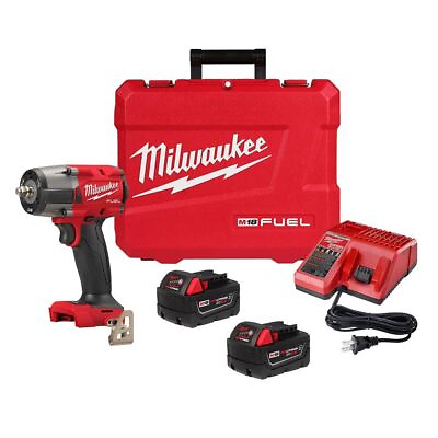 #ad Milwaukee 2960 22R M18 FUEL 3 8 quot; Mid Torque Impact Wrench w Friction Ring Kit $423.96