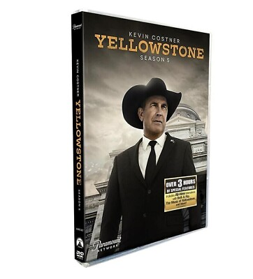 NEW Yellowstone the complete 5th season the 5th PART 1 8 complete episodes DVD #ad $10.99