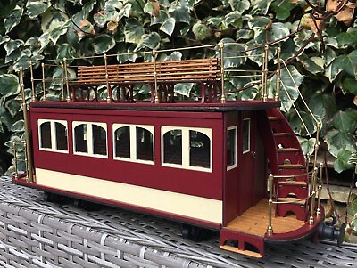 #ad SM32 Gauge 1:19 Timpdon Craftsman Kit Steam Tram Double Decker Passenger Coach $229.95