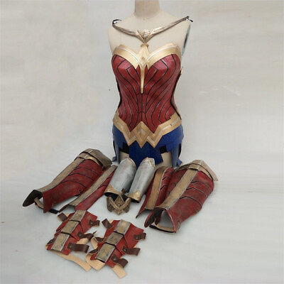 #ad DC Justice League Wonder Woman Diana 1:1 High end Replica Full Body Armor Props $392.00