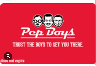 #ad Pep boys Gift Certificate $175.00