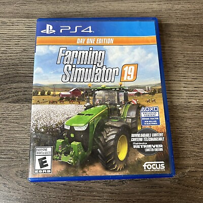 #ad Farming Simulator 19 Day One Edition PS4 PlayStation 4 Complete In Box $11.86