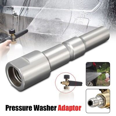 #ad 1 4quot; Adapter Quick Release For Nilfisk KEW Alto Pressure Washer Stainless Steel C $15.36