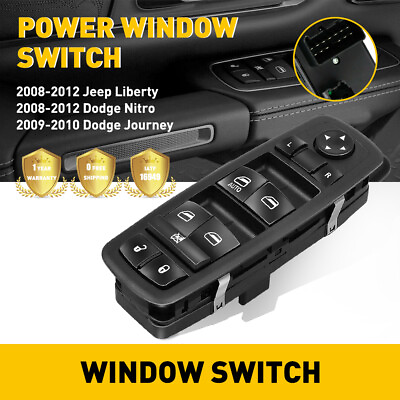 #ad Door Window Switch Panel Control Driver For Jeep Liberty 2008 2012 Nitro Journey $24.99