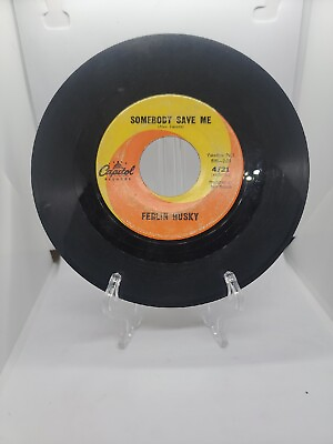 #ad Country 45 Ferlin Husky Just Another Lonely Night Somebody Save Me On Capito $1.99