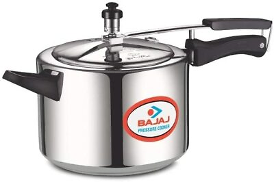 Bajaj PCX 33 3 Ltr Inner Lid Silver Pressure Cooker Is Gas Stove Compatible #ad $167.57