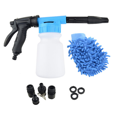 Snow Foam Washer amp; Spray Pressure Jet Bottle Set Car Wash Soap New #ad $33.52