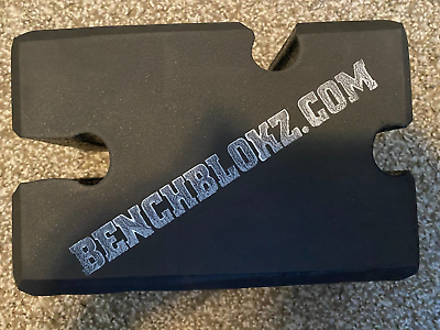 #ad BenchBlokz 2 5 Board Lightweight Dense Foam for 28mm Barbell NEW $33.95